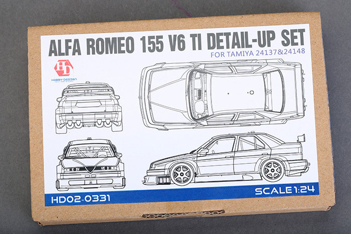 HobbyDesign Etching 1 24 Alfa Romeo 155 V6 Sita HD02-0331