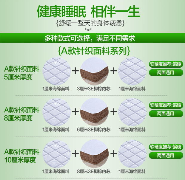 Tự nhiên cọ dừa nệm mat 1,5 1,8 cứng nhắc hơn sống chăm sóc trẻ em gấp tùy chỉnh latex nệm Simmons - Nệm nệm gòn ép