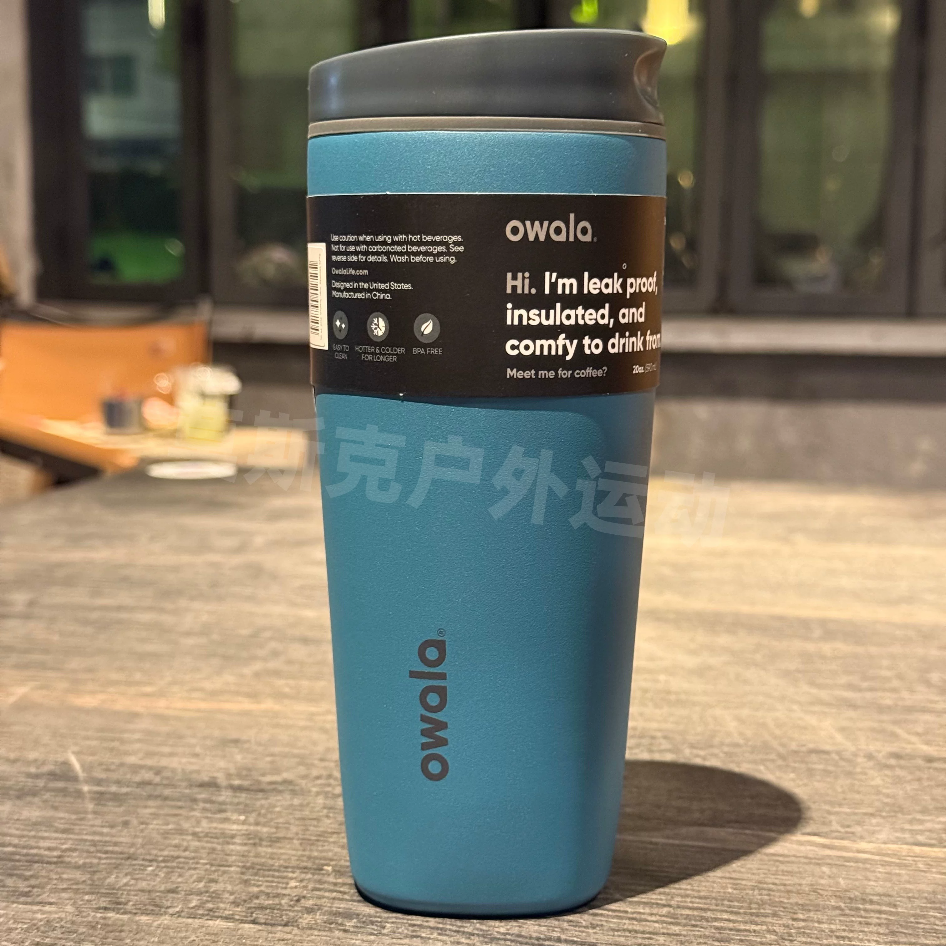 Кружка-термос Owala Smoothsip Slider 12OZ/20OZ, спортивная чашка для воды, кружка для автомобиля, кружка для кофе