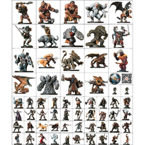 Board game Post station DDM creature] War drum thunder War Drums Dragon and Dragon running group War chess customization