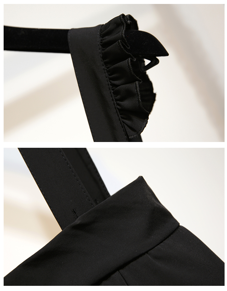 VK旗艦店 韓國風甜美雪紡衫百褶裙套裝長袖裙裝