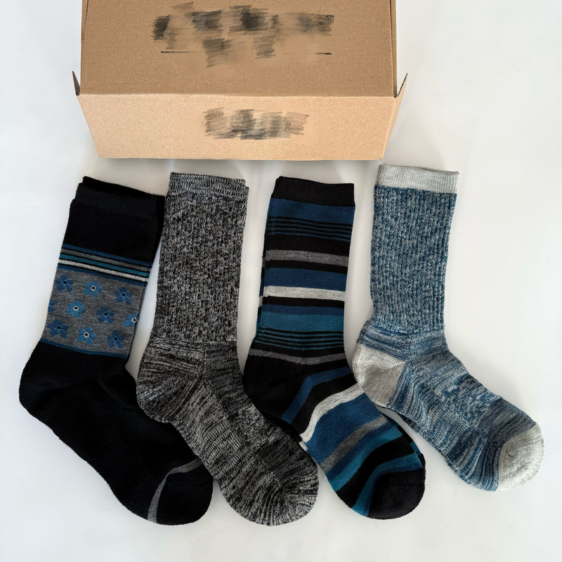86% Merino Wool Hiking and Mountaineering Outdoor Socks for Men and Women, Thickened Soles, Warm, High-Top, Seamless Sports Socks