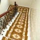 Châu Âu nhà cầu thang thảm pad không trượt lốp cầu thang bằng gỗ phủ đầy mat dày keo miễn phí tự dính có thể được tùy chỉnh - Thảm thảm thổ cẩm