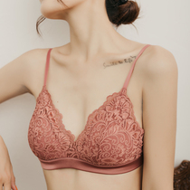 Johan Sexy-Style Underwear Woman Bra Without Steel Ring Slim-back slim-breasted-back small breasted with triangular cup bra