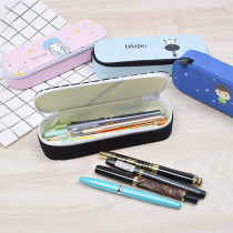Student stationery box cartoon minimalist animal hipster canvas pencil case pencil case School supplies prize pencil case