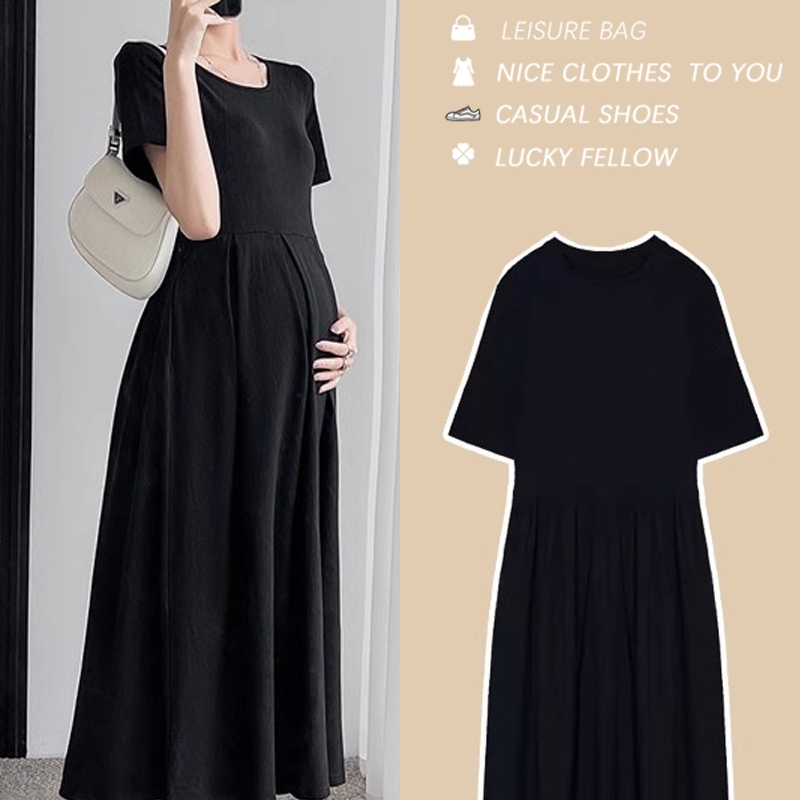 Next Adela Maternity Dress Pleated Cotton 2026 New Style Petite Black Slim Fit A-Line Skirt Next Adela Maternity Dress Pleated Cotton 2026 New Style Petite Black Slim Fit A-Line Skirt