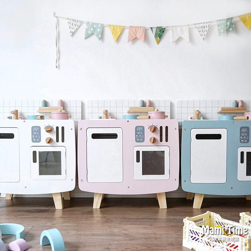 Korean INS children's house kitchen toy combination set baby cooking girl cooking simulation 3 years old-6 years old