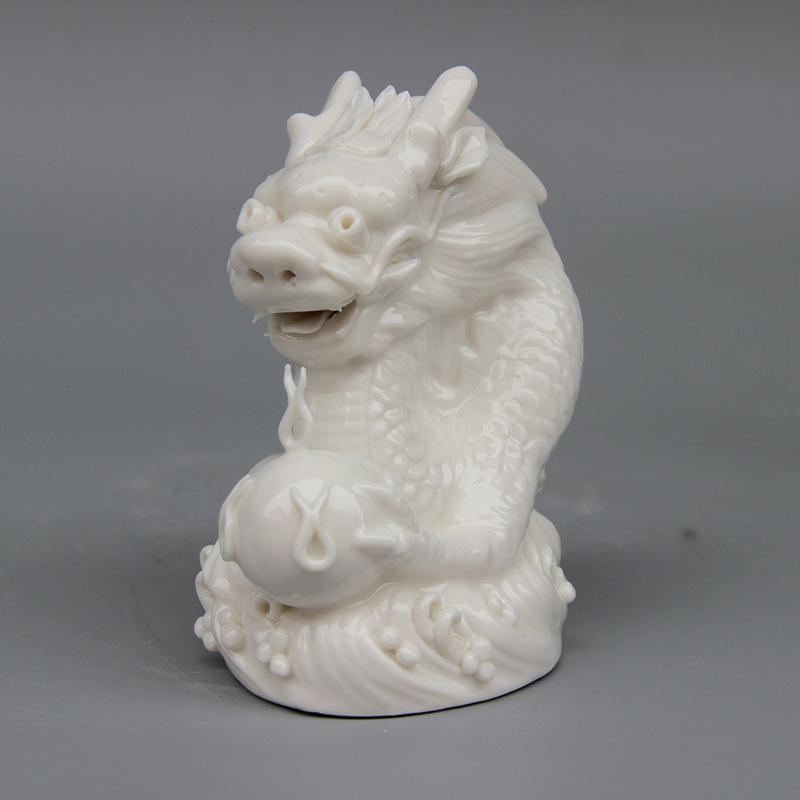 Jingdezhen thủ công gốm sứ 12 Zodiac gốm thủ công đồ trang trí đồ trang trí gốm sứ điêu khắc sứ trang trí nội thất