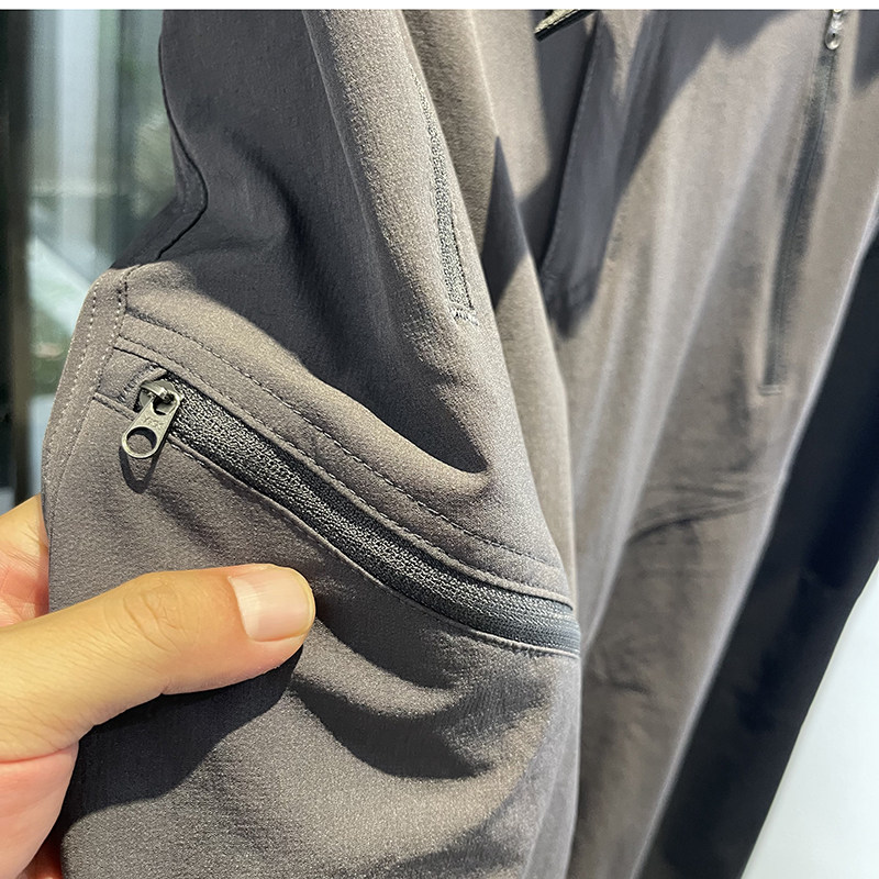 Niaoping! GAMA series outdoor quick-drying, breathable, water-repellent, tear-resistant soft shell pants for men, casual pants and trousers
