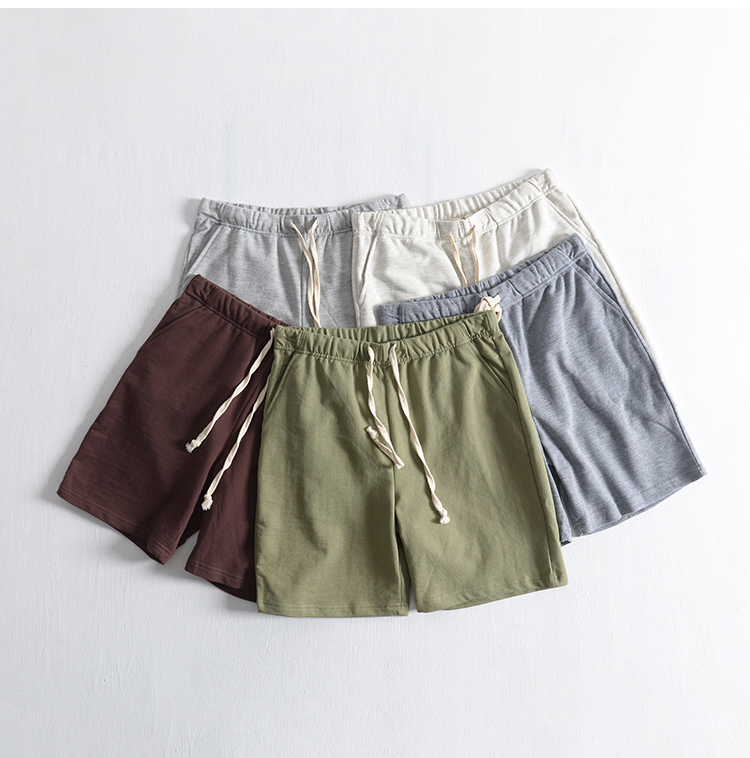 Mùa hè 2018 mới quần short nam phiên bản Hàn Quốc của Nhật Bản quần mỏng phần thoáng khí quần thể thao đi biển hoang dã dành cho giới trẻ quần bò nam đẹp
