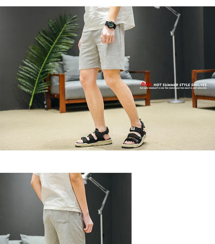Mùa hè 2018 mới quần short nam phiên bản Hàn Quốc của Nhật Bản quần mỏng phần thoáng khí quần thể thao đi biển hoang dã dành cho giới trẻ quần bò nam đẹp