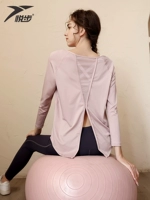 Быстросохнущая спортивная одежда для йоги, длинная футболка, демисезонная утепленный лонгслив для спортзала, свободный крой, для бега