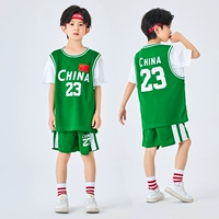 【China/23】 поддельный двухсекционной круглой шеи-зеленый