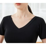 Спортивная одежда для взрослых, комплект для тренировок, V-образный вырез, по фигуре, китайский стиль