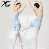 Юэбу брюки, пот, женские спортивные брюки танцы, танцы, упражнения, фитнес -одежда Балетная шорты по пот