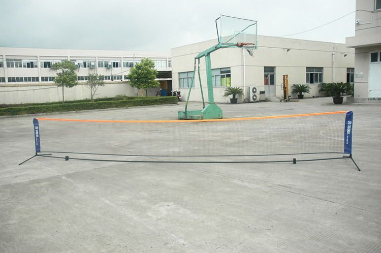 Teloon tennis net collapsible mobile convenient tennis frame net short net