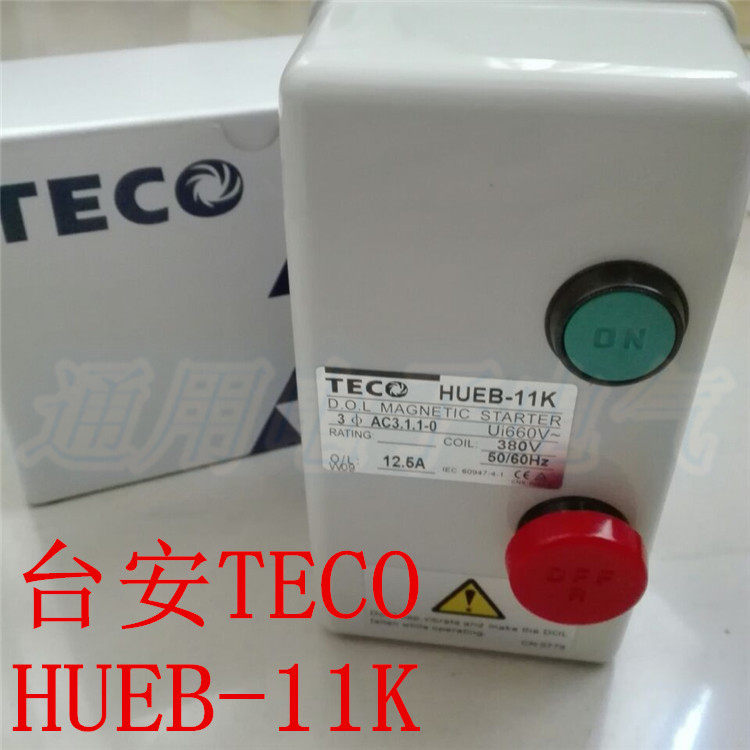 TAIAN TECO AC electromagnetic switch HUEB-11K magnetic starter HUEB-16K 380V 220V