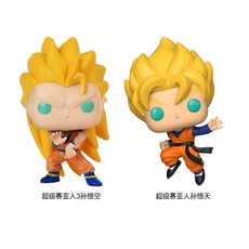 Игрушка-аниме 【限定款】funko动漫周边龙珠超公仔 超级赛亚人悟天手办收藏玩偶