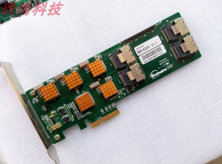 Brand new Bono BN-6240 Brainaire BN-HBA-16 V1 5 3910 Internet storage SAS cards