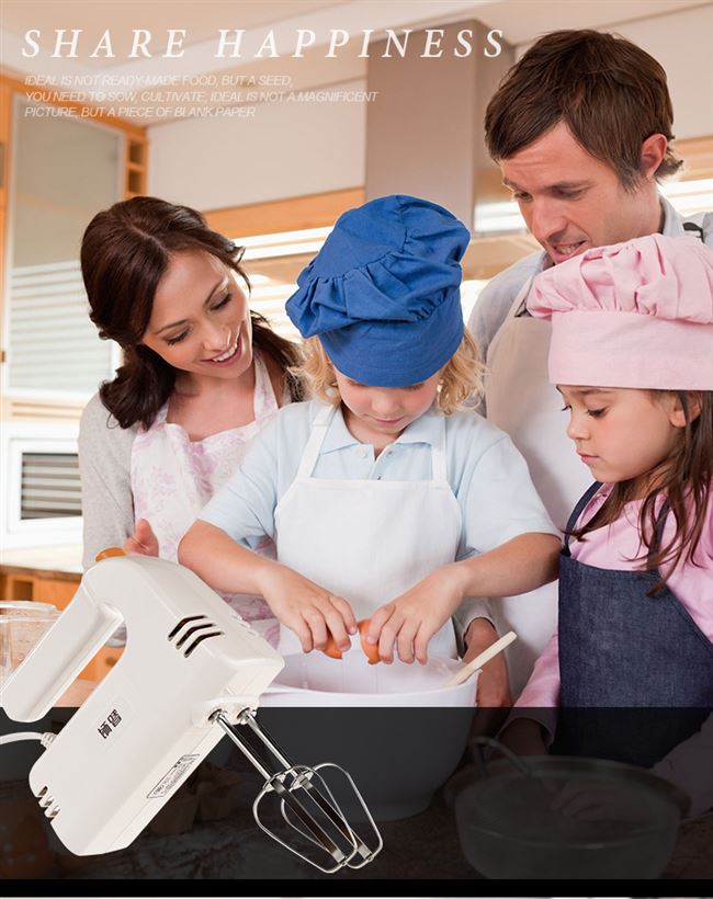 Baking eggbeater hộ gia đình bơ điện cầm tay máy đánh trứng điện tự động mini mixer - Máy trộn điện may nhoi bot