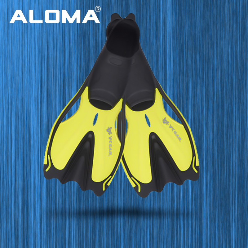 Professional male and female snorkeling long footbed adult children's free diving training equipped diving frog shoes snorkeling trippel