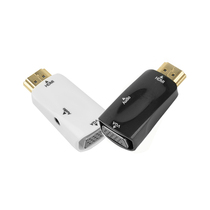 HDMI female to VGA female HD converter hdmi to vga adapter computer to projector display with audio