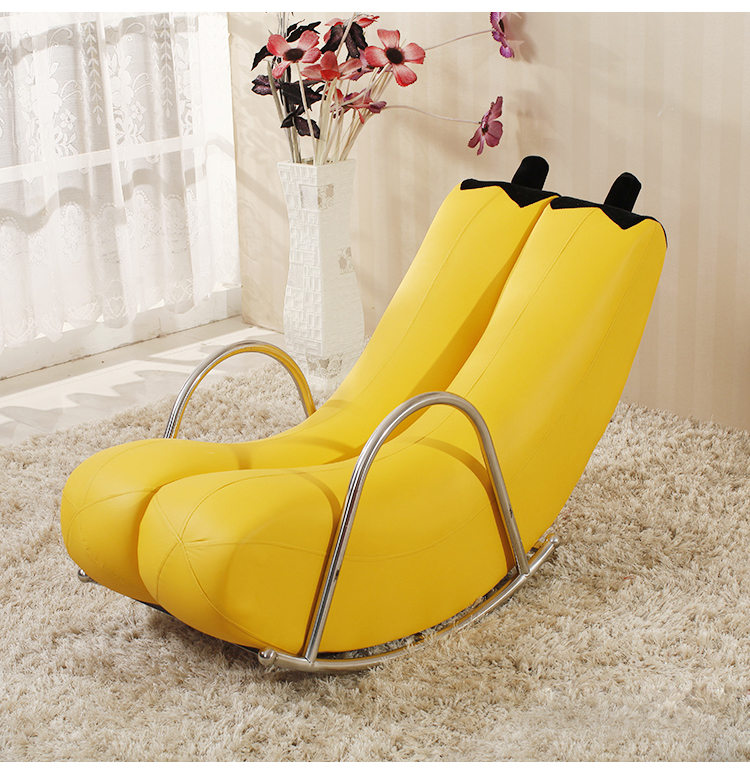 Ghế tựa beanbag ban công phòng ngủ đơn sofa nhỏ hiện đại nhỏ gọn sáng tạo dễ thương nhỏ nap Xiao ghế xích đu - Ghế sô pha mẫu ghế sofa kết hợp giường ngủ
