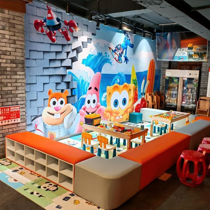 Early Education Kindergarten Mall Play Area Children's Soft Enclosure Fence Sand Pool Partition Guardrail Ocean Ball Soft Anti-Collision Barrier