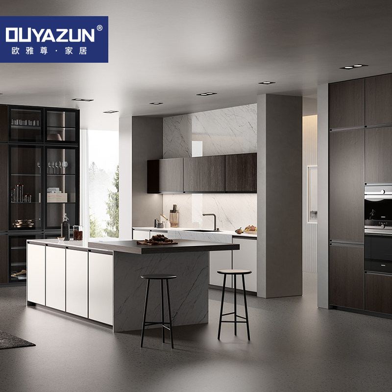 Ojazun Nakajima Terra Toys integral kitchen integral cabinets Custom furnishing Full house furniture modern minimalist quartz stone countertops