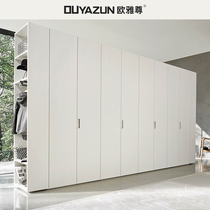  Ouyazun open wardrobe overall customization EGGER board whole house factory customization bedroom cloakroom furniture wardrobe