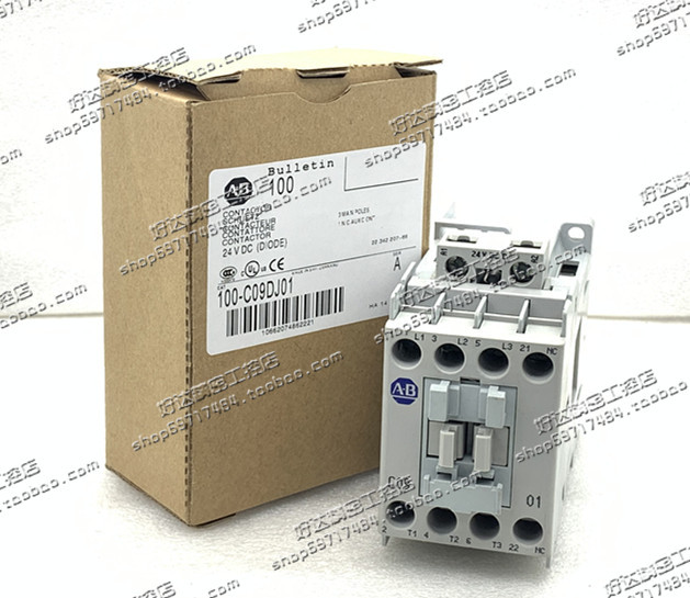 100-C09D*10 24Vdc Rockwell/Ab Dc Contactor 100-C09Dj10 Genuine in Stock