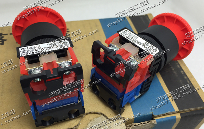 AR22V2R AR22V2R AR22V0R-11R AR22V0R-11R 02R 02R 12R 12R Fuji Urgency Stop Button Spot