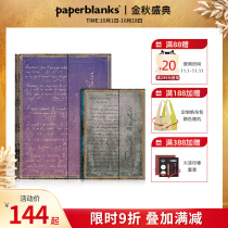 paperblanks flagship store great man manuscript series Curie notebook retro notebook notebook notebook notebook hand account student retro exquisite creative Douglas stationery