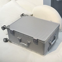 Серебристый (с гидравлической опорной штангой), алюминиевая рама, открытая на 1/9)