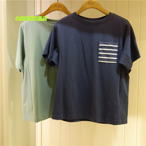 France AIGLE AGao 2022 Spring Summer New Pine Girl AS22WTEE09 speed dry short sleeve T-shirt Q3085 Q3087