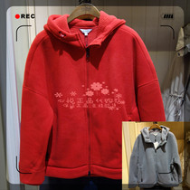 French AIGLE Agaard 20 years autumn winter HUTCHINSON womens clothing full-pull velvet jacket K4361 K4362