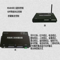 Central control system equipment RS485 serial port UDP computer integrated button trigger video master player