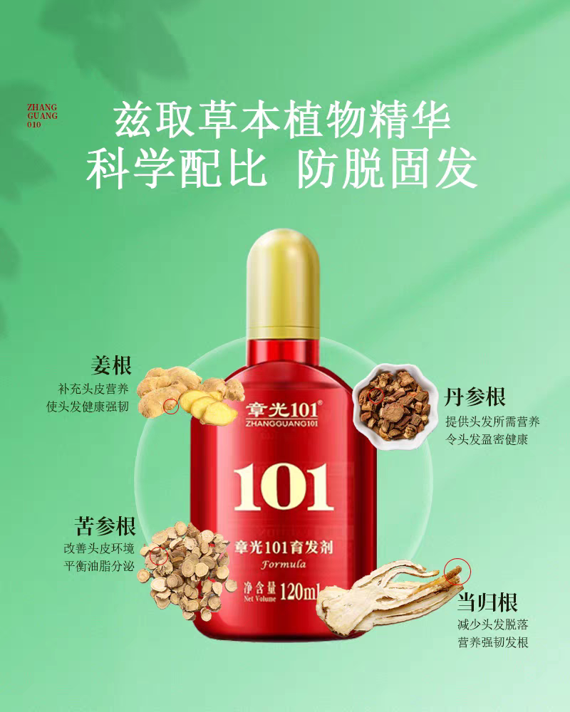 章光101育发剂真的能让头发变多变密吗？适合所有人群使用吗？-其它护发-淘宝好物网