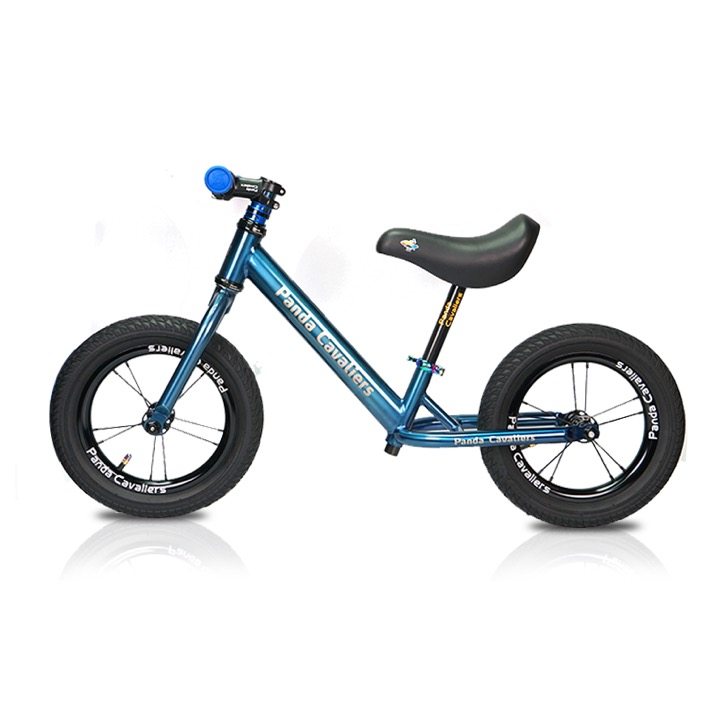 Panda Cavaliers Panda Rider 12-inch titanium alloy Children's scooter The whole car frame balance car