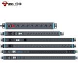 Bulls PDU Socket Cabinet Выделен 10A16A Высоко -мощный промышленный сервер Lightning Lightning 8 -bit пользовательская строка питания