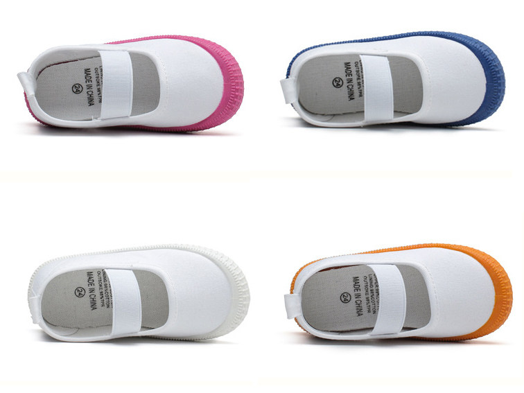 Cute soft bottom non-slip indoor shoes small white shoes Gymnastics Shoes for men and women Kindergarten 12 12 5-18 8cm