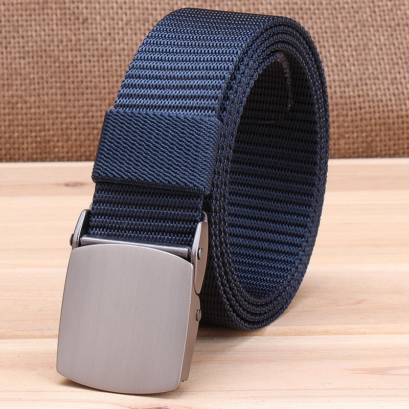 3.0 tự động khóa tốc độ khô nylon vành đai chiến thuật ngoài trời quần học sinh vành đai huấn luyện quân sự có thể được tùy chỉnh LOGO - Thắt lưng dây nịt da nam