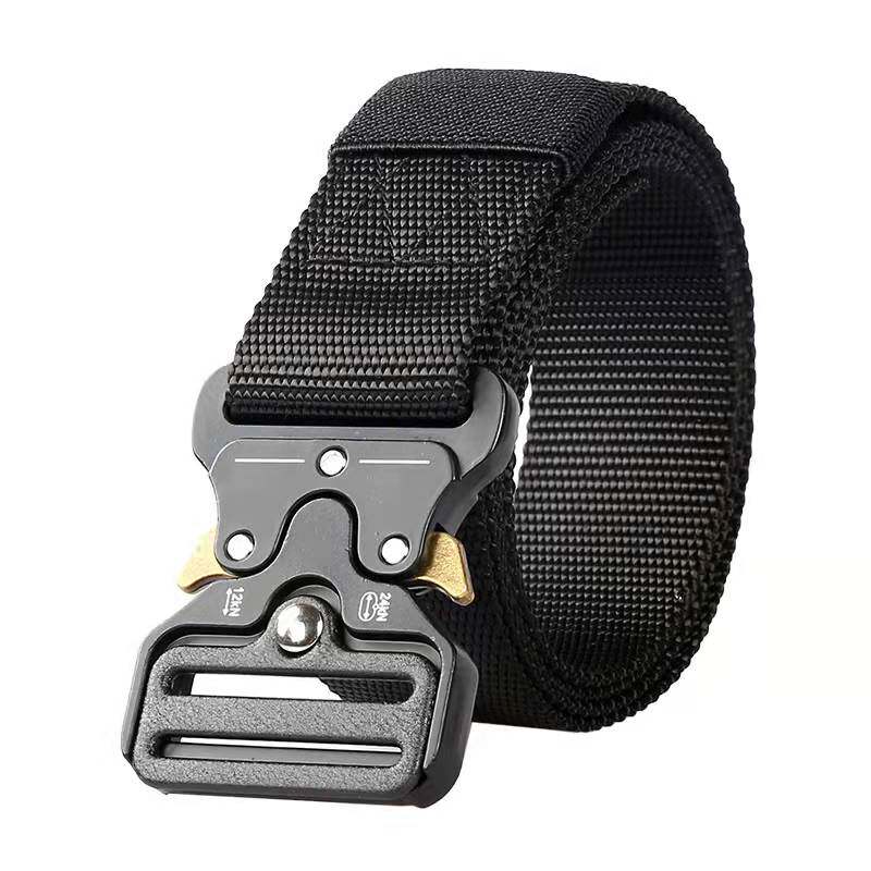 3 8cm cobra nylon belt functional training tactical belt men's trendy overalls canvas outdoor belt