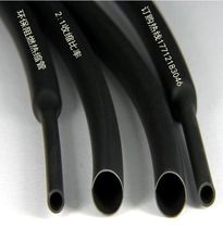 Phi 120 shrink insulation bushing mm beam 7 ring electronic wire Paule mm black Heat shrink pipe-φ hot 0 bushings