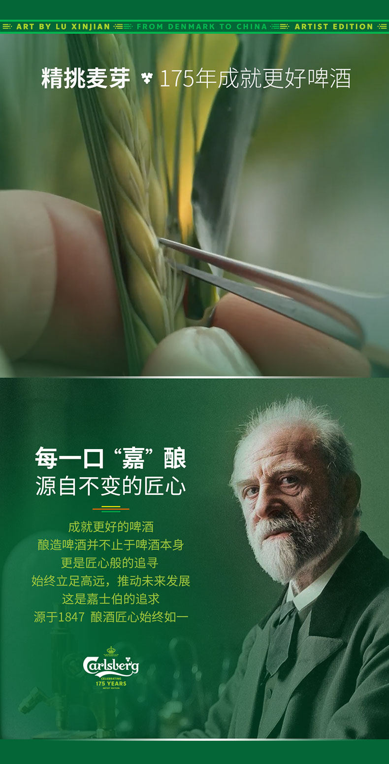 嘉士伯 Carlsberg 特醇啤酒500ml*18罐 图7