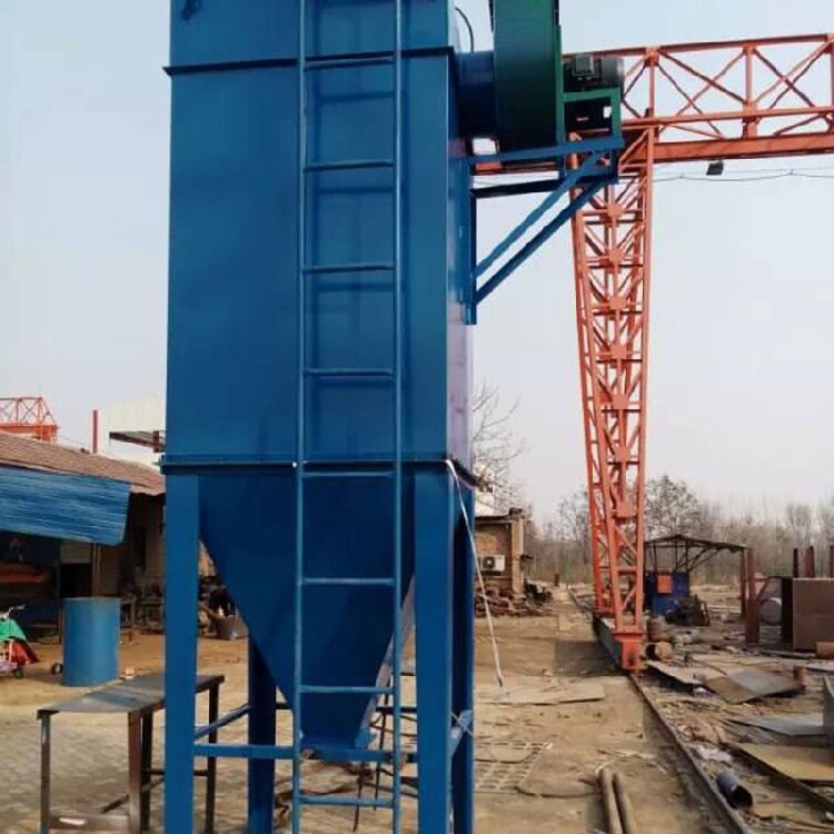 Carpentry furniture factory central dust removal bag type single machine wood chip dust pulse cloth bag small dust blowing machine industrial dust collection