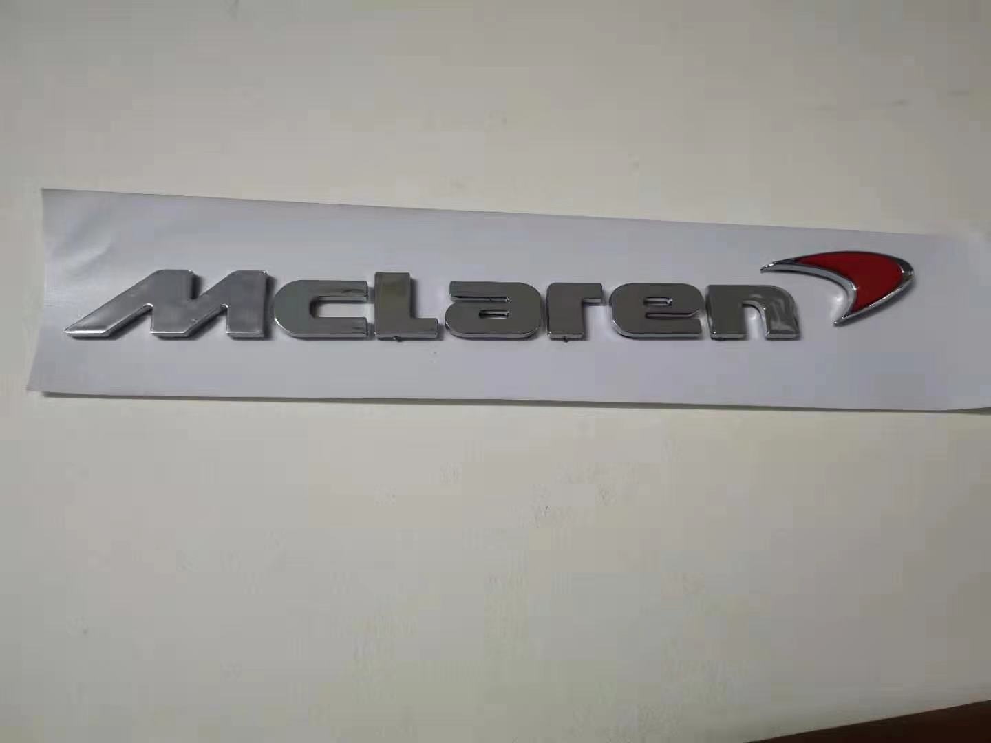 McLaren 650S rear cover logo Rear cover logo Letter marker Rear bar logo MP4 12C tail cover logo Postscript