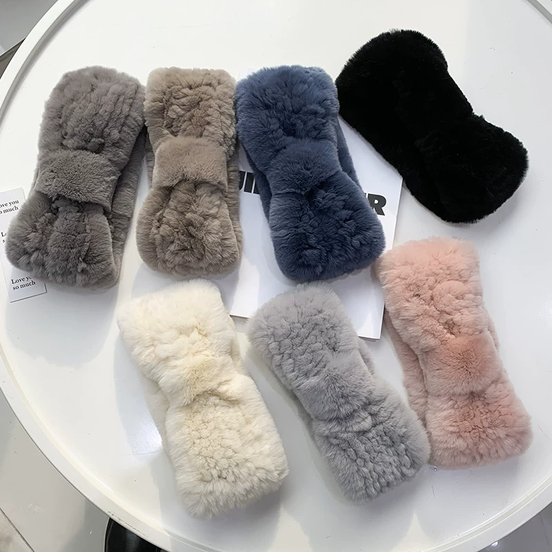 Шарф, зимний набор, эластичная сетка, универсальная бархатная детская повязка на голову, корейский стиль, натуральная кожа