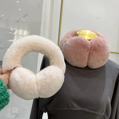 Удерживающие тепло двусторонние защитные наушники подходит для мужчин и женщин, защита для ушей, в корейском стиле