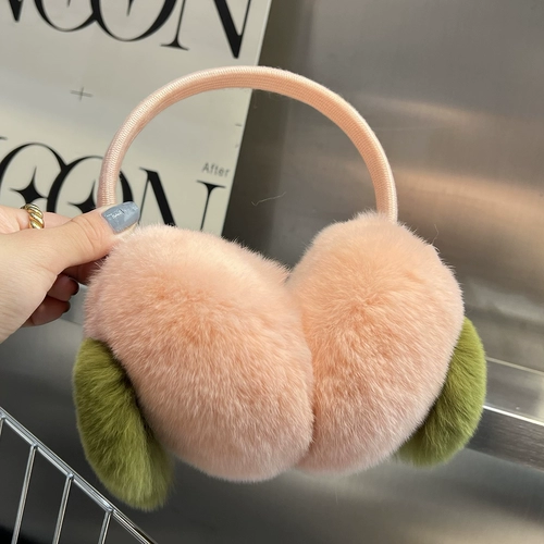 Зимние милые защитные наушники, теплые наушники, плюшевые, защита для ушей